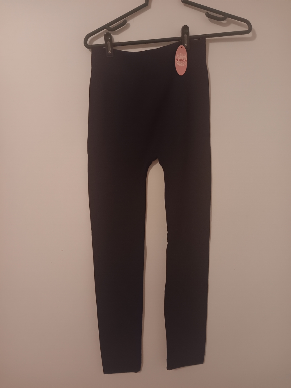 Anemone BellanBlue Navy Blue Ultra Soft Cozy Fleece Lined Leggings NWT O/S - Picture 3 of 5